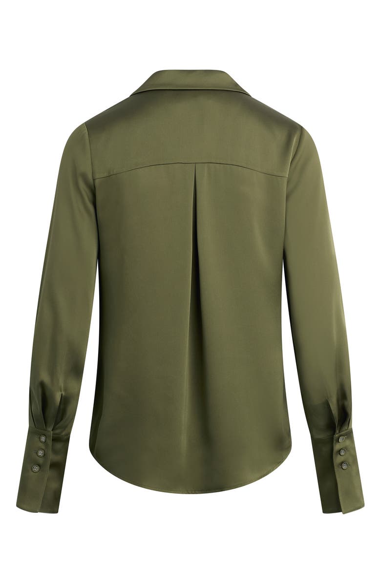 Favorite Daughter The Lily Button-Up Shirt, Alternate, color, Smoketree