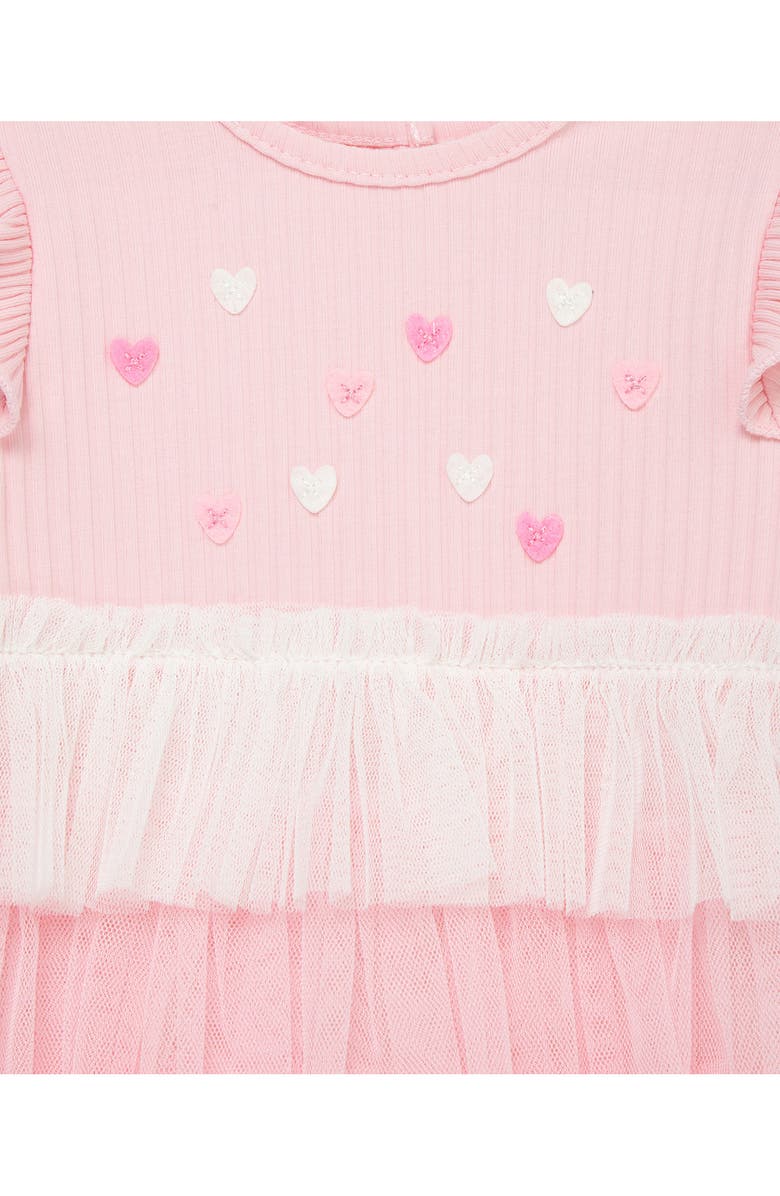 Little Me Ombré Tutu Dress & Headband Set, Alternate, color, Pink