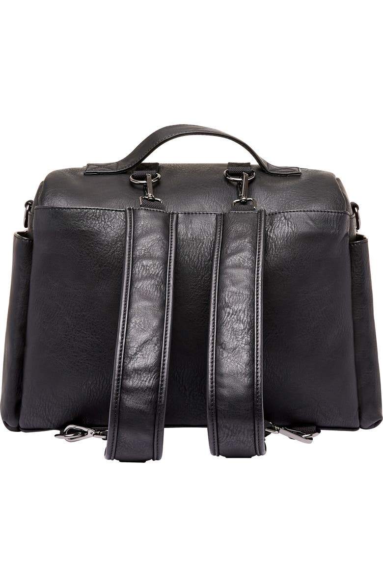 The Honest Company Cross Country Faux Leather Diaper Bag, Alternate, color,