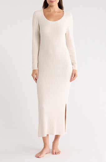 CozyChic® Ultra Lite® Rib Scoop Neck Midi Dress