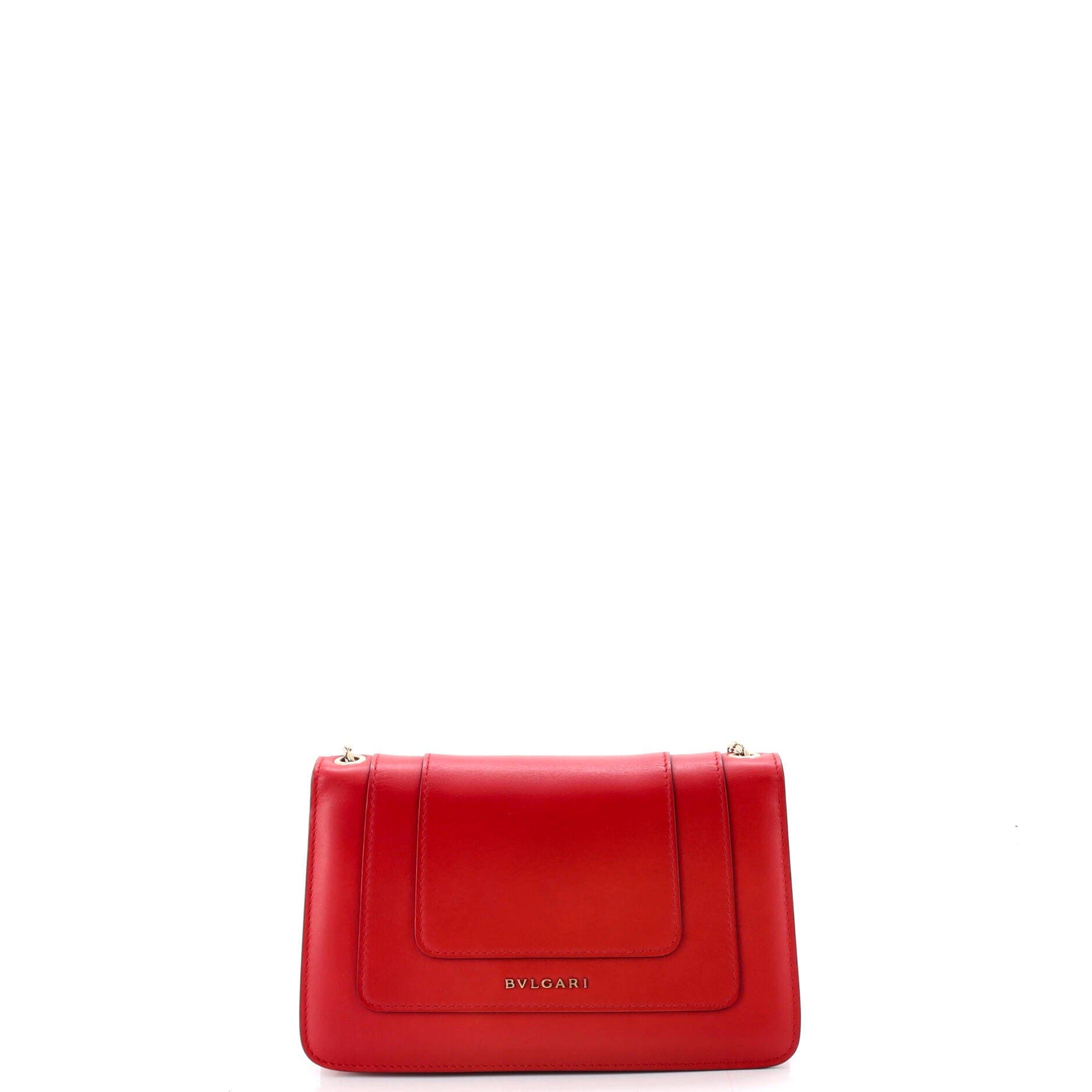 Serpenti Forever Shoulder Bag Leather Small, Alternate, color, Red