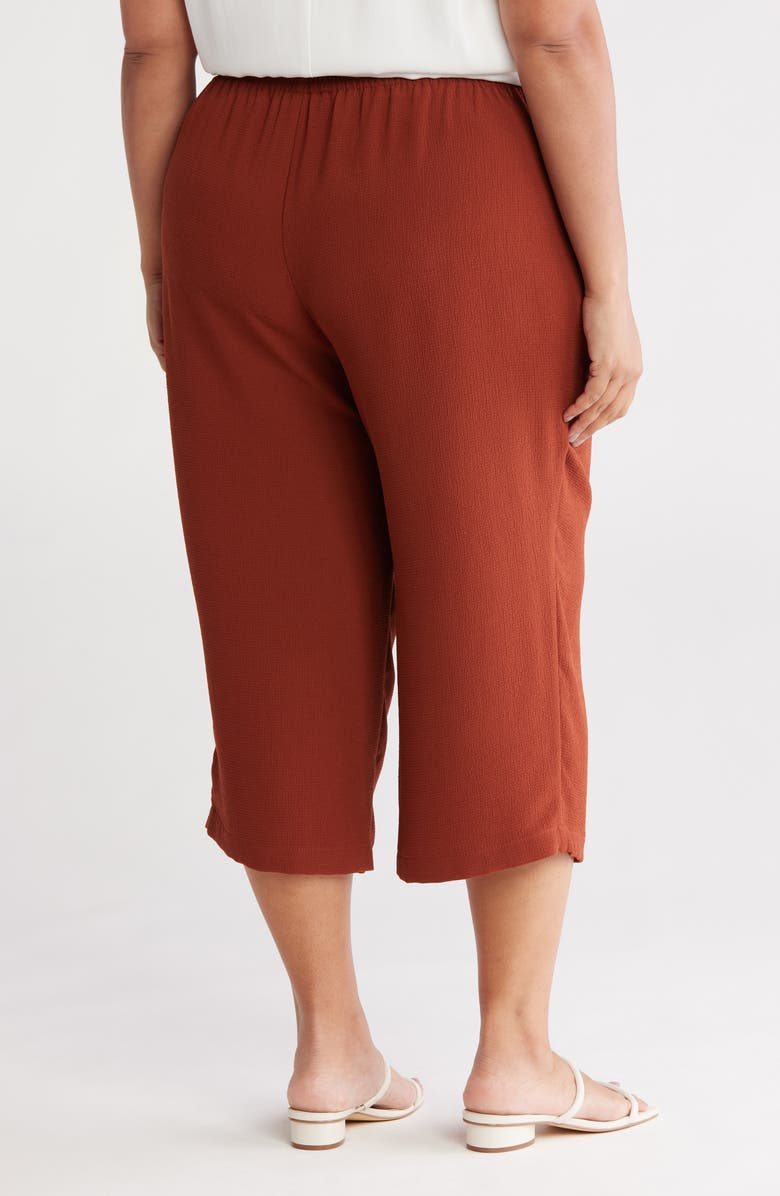 DR2 by Daniel Rainn Crop Wide Leg Pants, Alternate, color, Dark Bronze