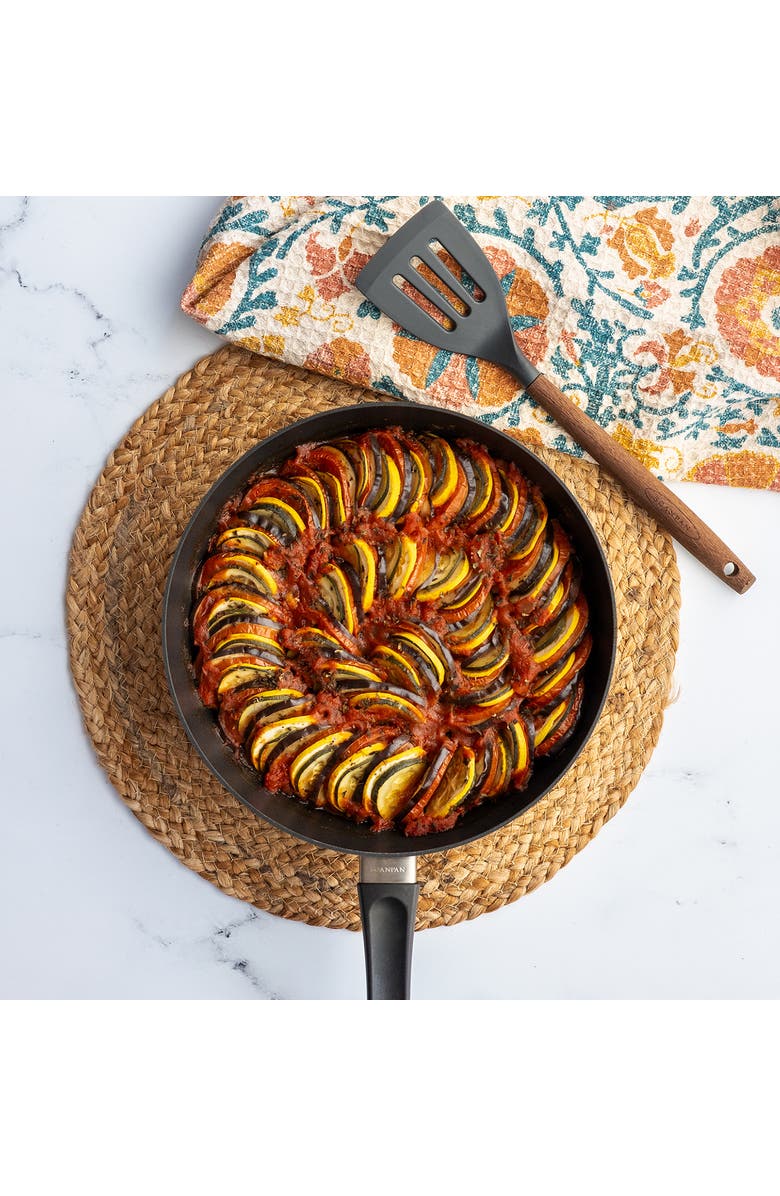 Scanpan Classic 4 Quart Deep Saute Pan With Lid, 10.25-Inch, Alternate, color, Black