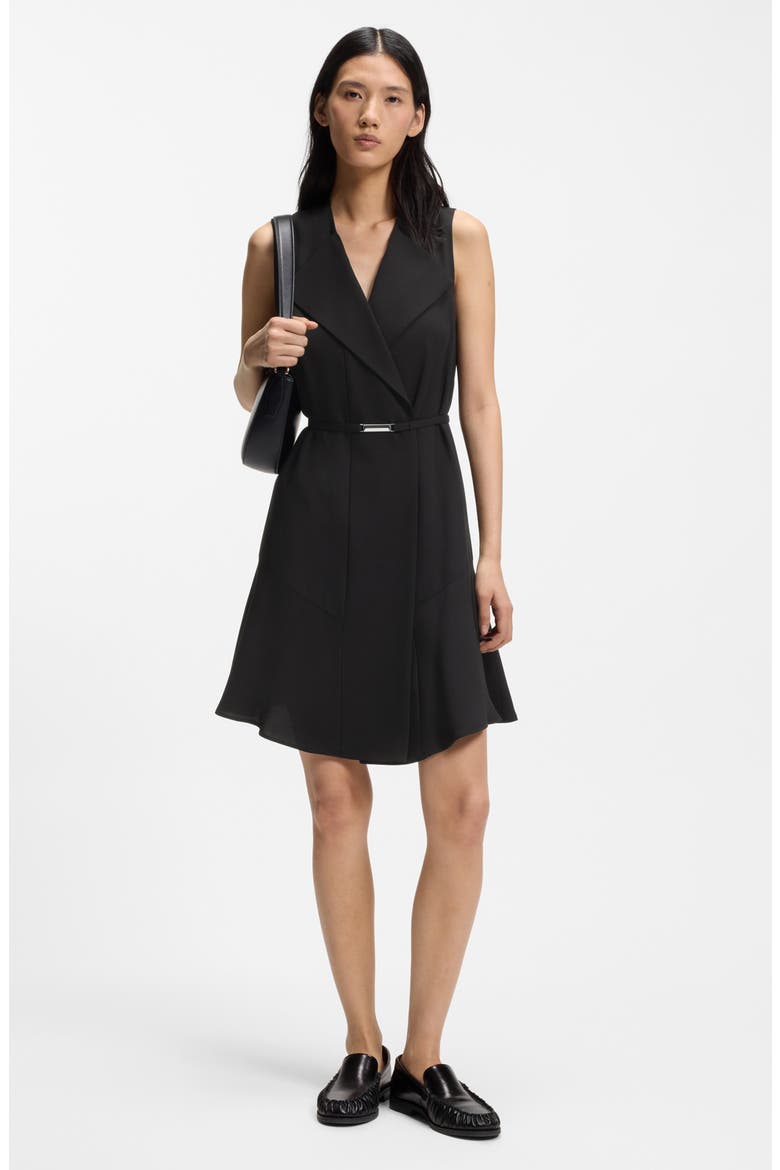 Dimosa Sleeveless Minidress, Alternate, color, BLACK