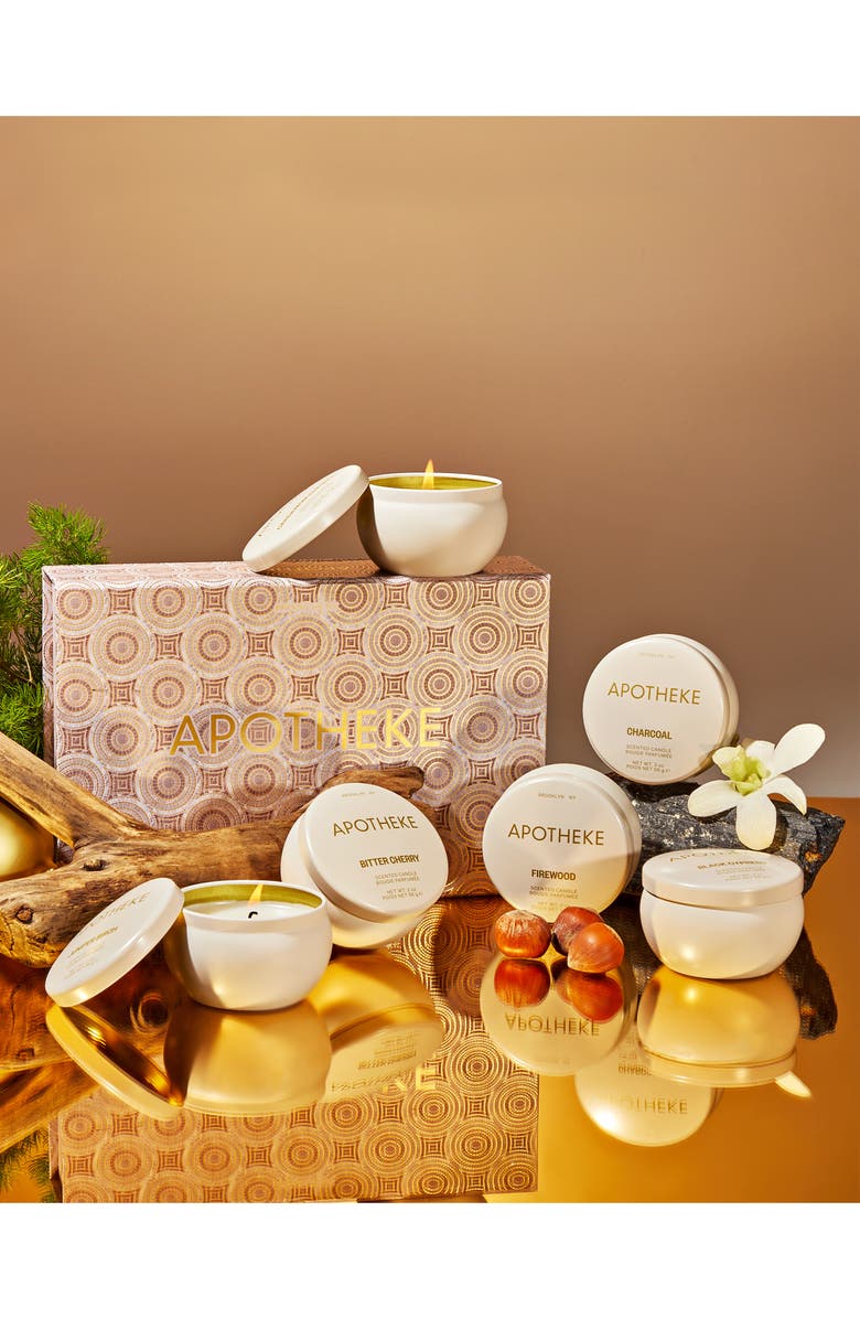 APOTHEKE Winter 6-Piece Scented Mini Candle Discovery Set, Alternate, color, Winter