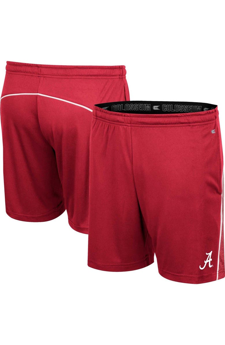 COLOSSEUM Men's Colosseum Crimson Alabama Crimson Tide Laws of Physics Shorts, Main, color, Crimson