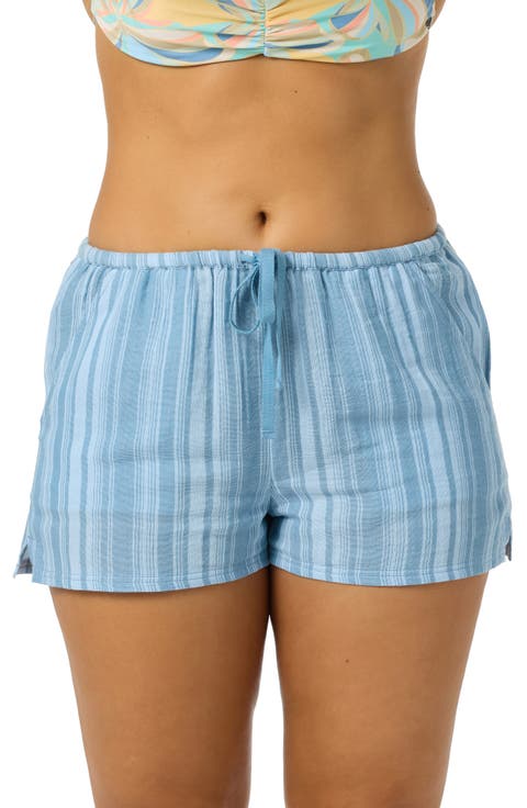 Brenda Waves Stripe Shorts