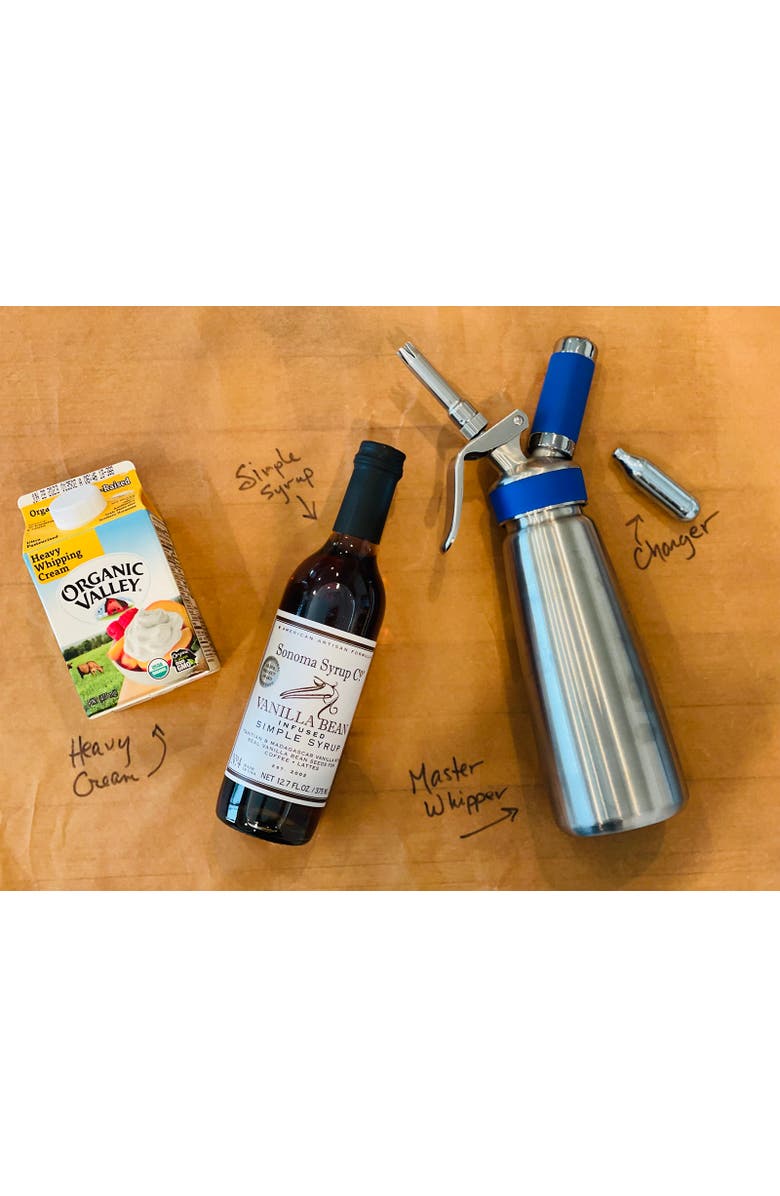 FRIELING by Mosa Master Whipper Professional Cream Whipper, Alternate, color, Silver  1 Liter