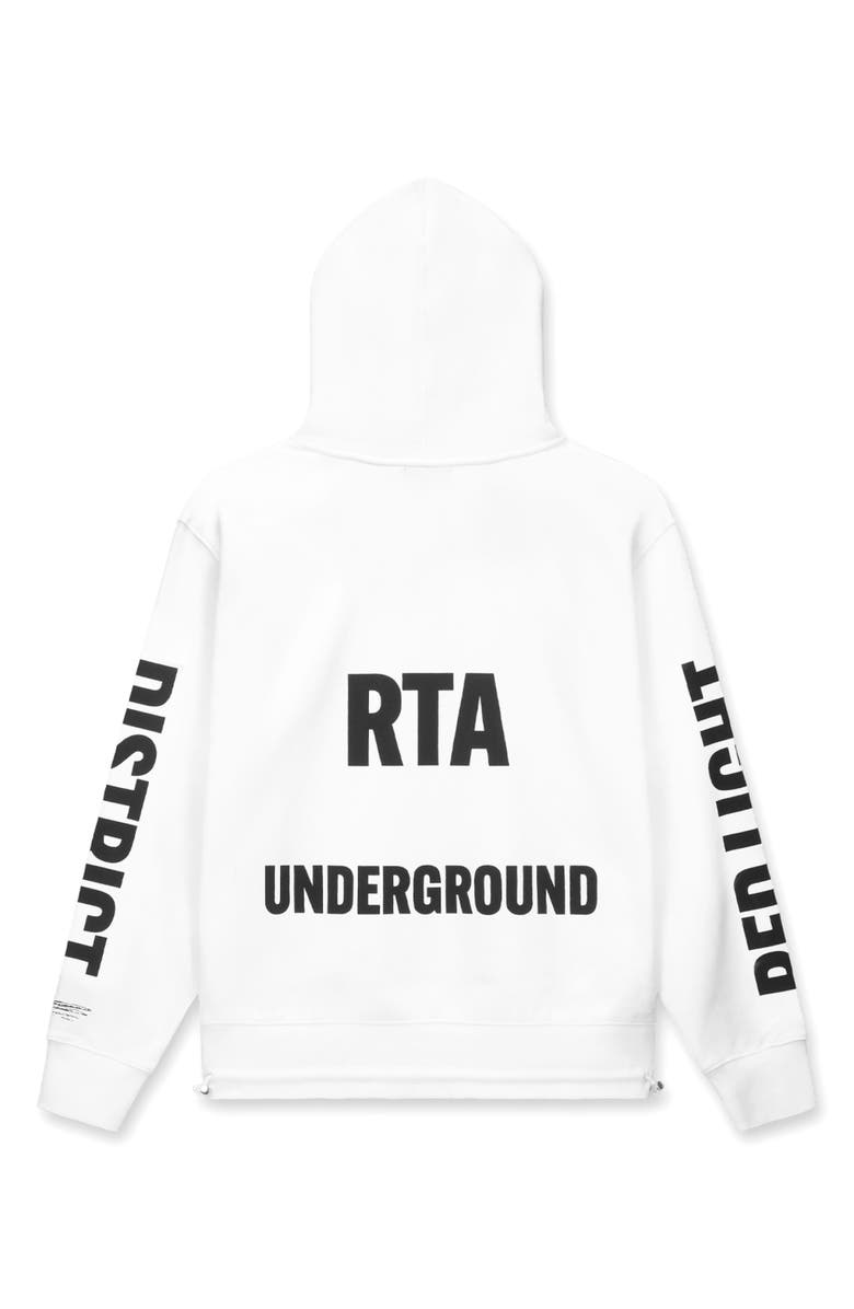 RtA Jordan Underground Graphic Hoodie, Alternate, color, White Underground