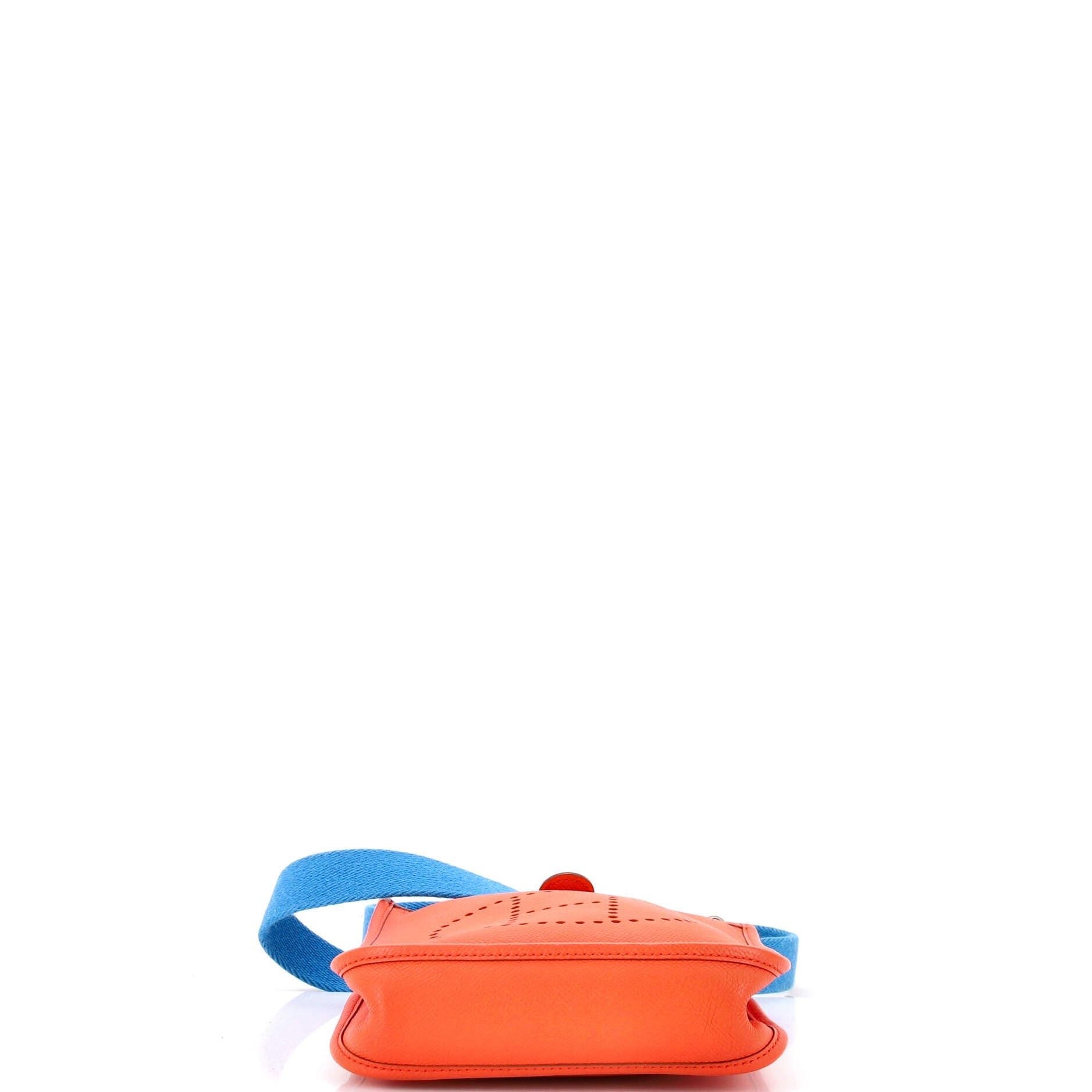 Pre-Owned Hermes Evelyne Bag Gen III Epsom TPM, Alternate, color, Orange Poppy