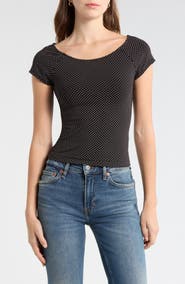 Re/Done Dot Top