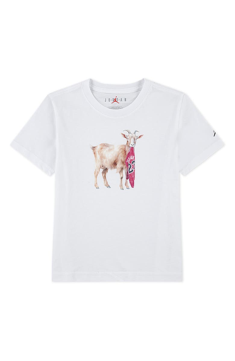 Jordan Kids' GOAT Crewneck T-Shirt, Main, color, 