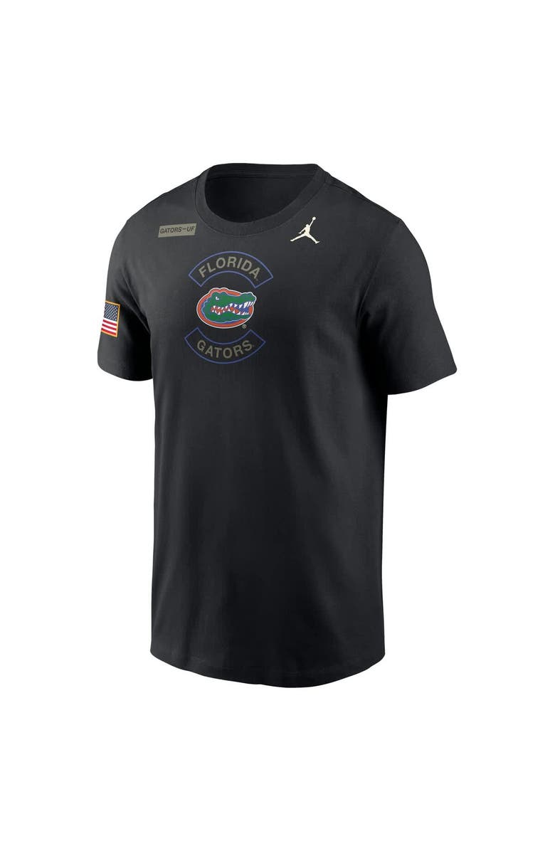 Jordan Brand Men's Jordan Brand Black Florida Gators 2025 Military Appreciation Dri-FIT T-Shirt, Alternate, color, 