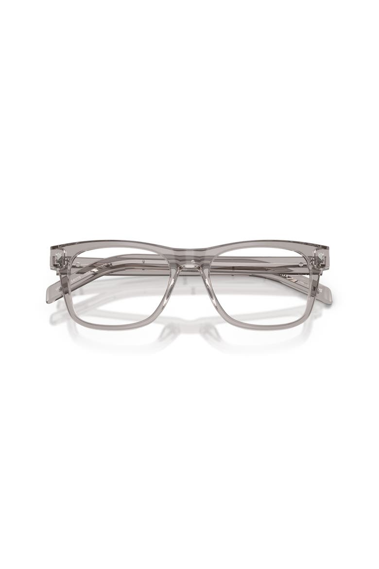 54mm Rectangle optical glasses, Alternate, color, Grey