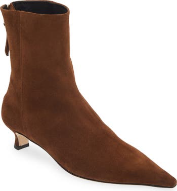 aeyde Zoe Kitten Heel Bootie (Women) | Nordstrom