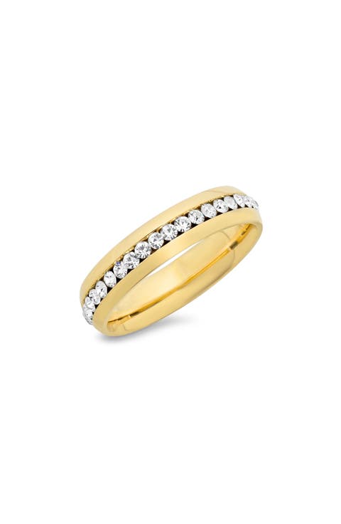 Simulated Diamond Eternity Band
