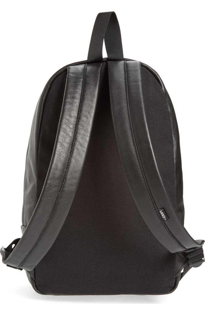 Vans 'Calico Plus' Leather Backpack, Alternate, color,