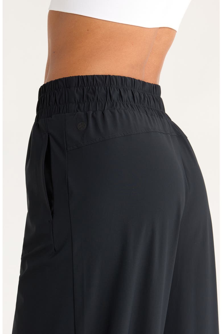 Transit Wide Leg Pants, Alternate, color, BLACK