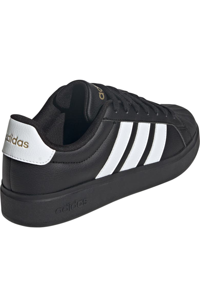 adidas Streettalk Sneaker, Alternate, color, Black/ White/ Gold Metallic
