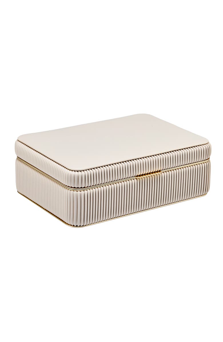 WOLF Bella Medium Jewelry Box, Alternate, color, Bone