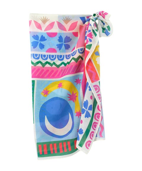 Solstice Collage Sarong