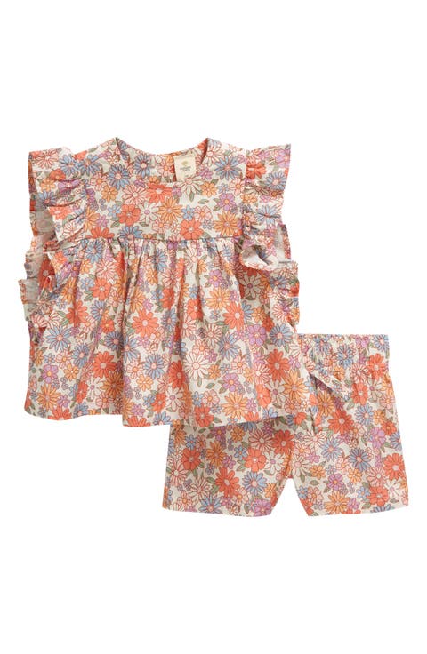 Ruffle Sleeveless Top & Shorts Set (Baby)