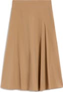 Weekend Max Mara Zaterra Bias Cut Cotton Skirt