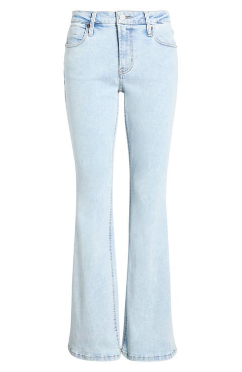 Eiffel Flare Jeans (Snow)