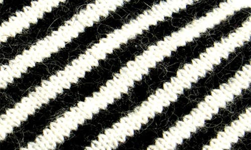 Portolano Stripe Fingerless Gloves In Multi