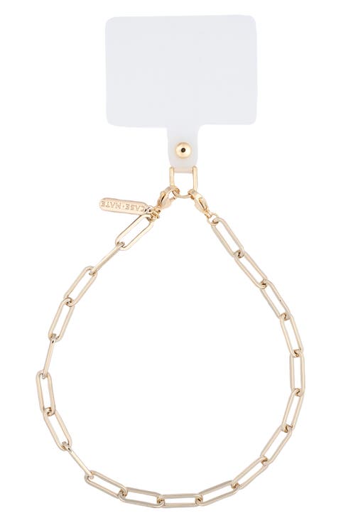 Linked Charm Phone Chain