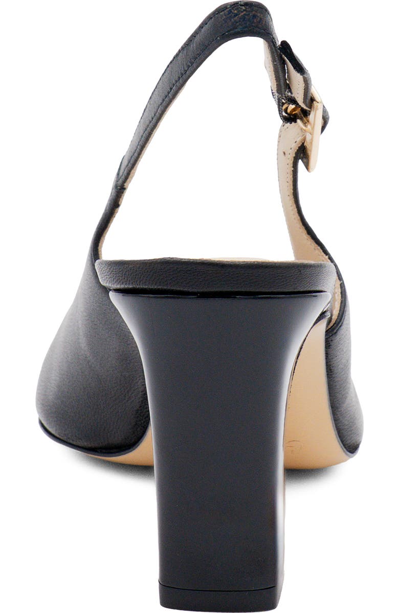 Amalfi by Rangoni Falasco Slingback Pump, Alternate, color, Black Parmasoft