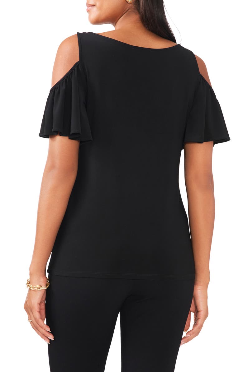 Chaus Cold Shoulder Top, Alternate, color, 