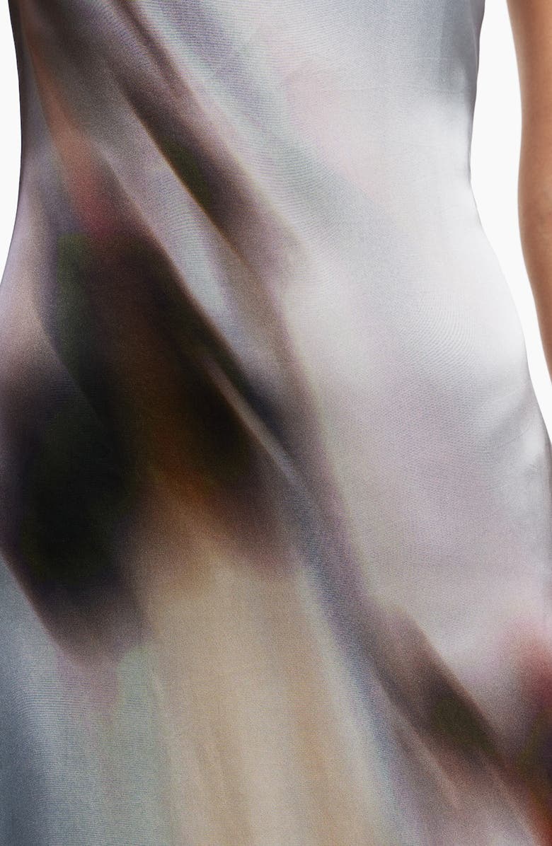 Significant Other Sora Stretch Satin Maxi Dress, Alternate, color, Lucid Bloom