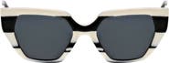 Oscar de la Renta 51mm Square Cat Eye Sunglasses