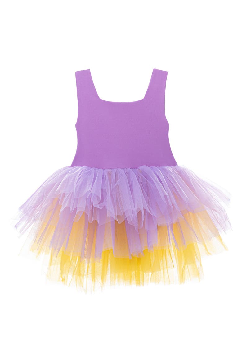 Monica Tutu Dress, Alternate, color, Purple