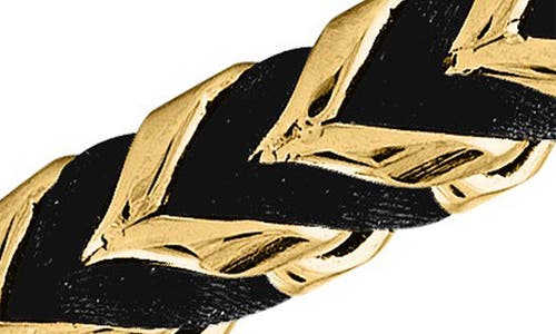 Esquire Cord Wrapped Chain Bracelet