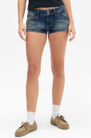BDG Urban Outfitters Piper Low Rise Denim Shorts