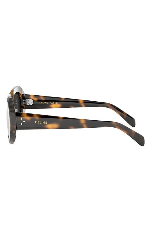 Celine Bold 3 Dots 52mm Geometric Sunglasses