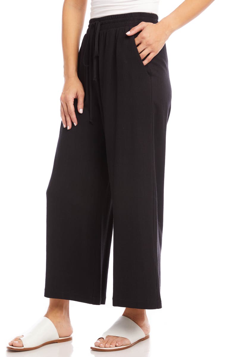 Karen Kane Wide Leg Crop Pants, Alternate, color,