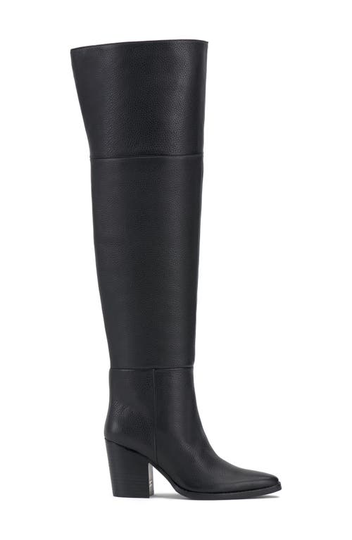 Vince Camuto Paulie Over The Knee Boot In Black