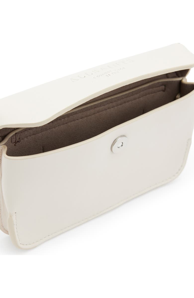 AllSaints Zoe Leather Crossbody Bag, Alternate, color,