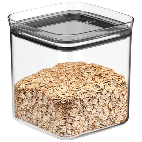 Clear Airtight Stackable Food Storage Container with Leak Proof Lid