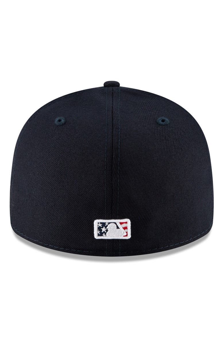 New Era Men's New Era Navy Chicago Cubs 4th of July On-Field Low Profile 59FIFTY Fitted Hat, Alternate, color, 
