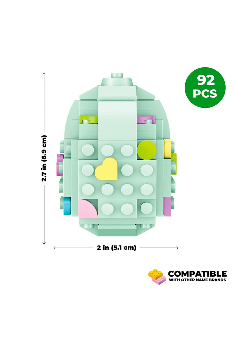 Easter DIY Egg Building Set, Alternate, color, White