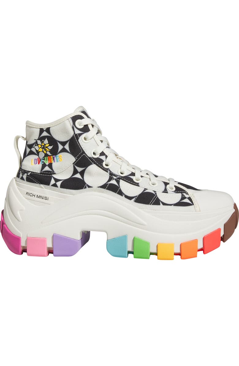 adidas x Rich Mnisi Nizza High XY22 Pride Sneaker, Alternate, color,