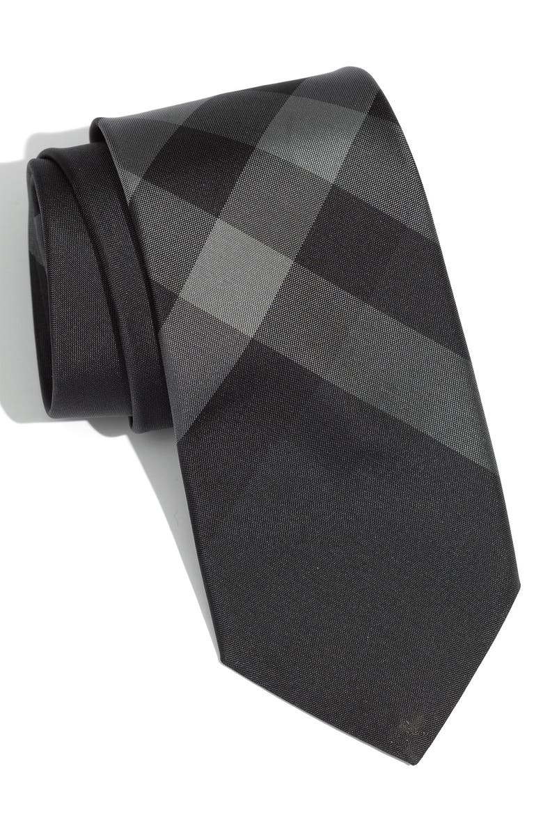 Burberry London Check Silk Tie, Main, color,