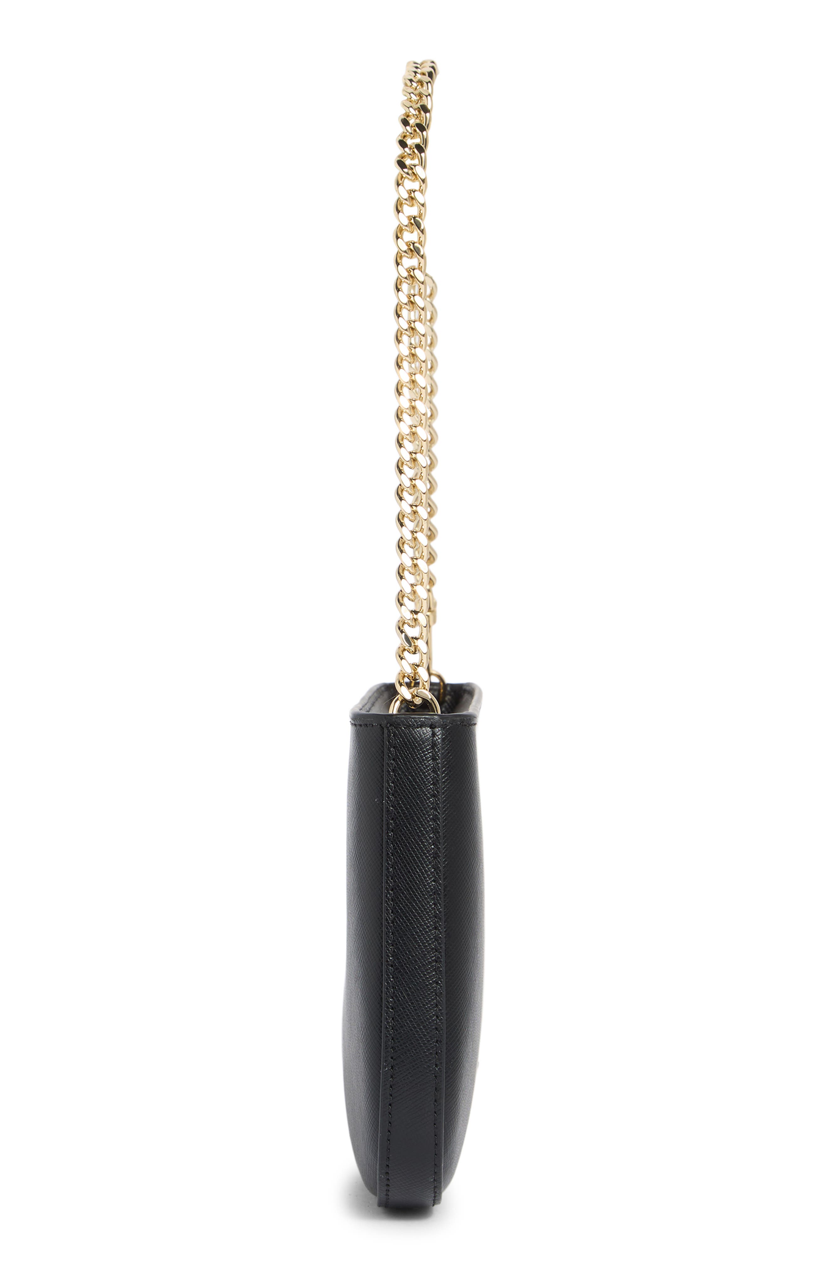 Kate Spade New York madison lily pochette shoulder bag, Alternate, color, Black