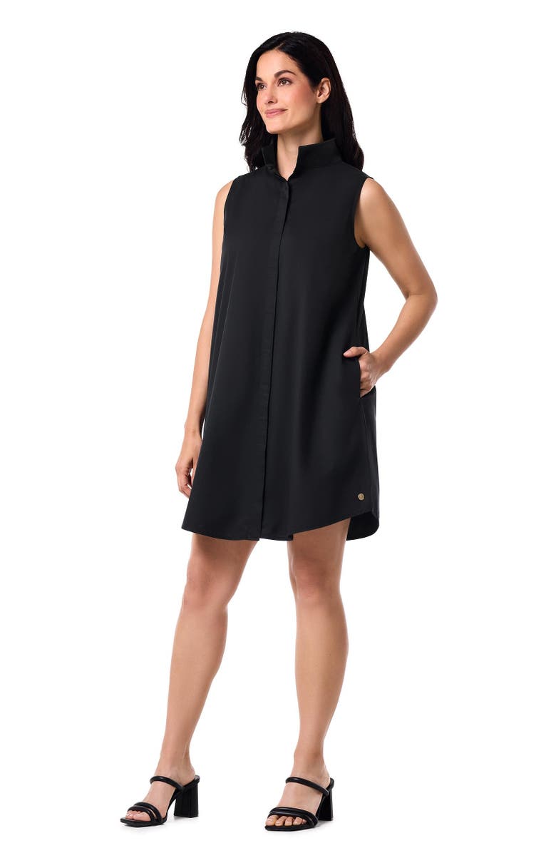 Coolibar Sleeveless Dress - UPF 50+ Sun Protection - Silverlakes, Alternate, color, Black