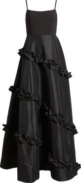 LIKELY Arissa Ruffle Ballgown