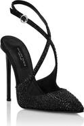 PHILIPP PLEIN Slingback Shoes Strass Women